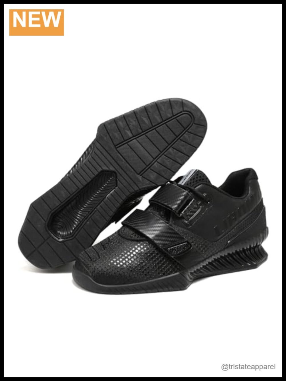 Weight Lifting Shoes 1.6in Heel Squat Deadlift Cross-Training Gym